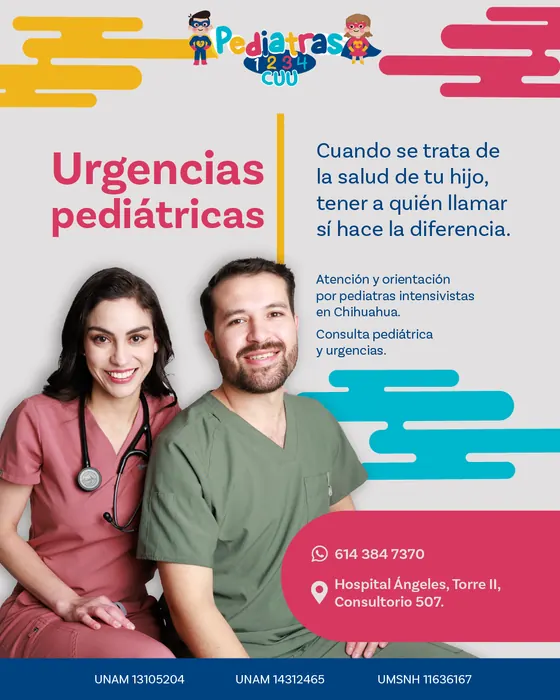 Ejemplo de publicación sobre urgencias pediátricas